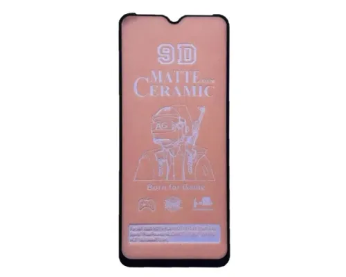 Захисне скло Ceramic MATTE for Xiaomi Redmi 14C/A3 Pro/A4/A5 4G/Poco C75 Black тех пак mag-2000001557389146883