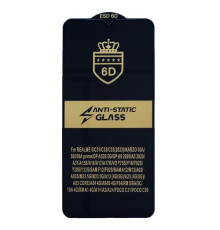 Захисне скло 6D Anti-static for OPPO A18/A38 чорне тех. пак. mag-2000001576922133591