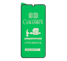 Захисне скло CERAMIC for Samsung A15/A25/M15 чорне тех пак mag-200000153526451027