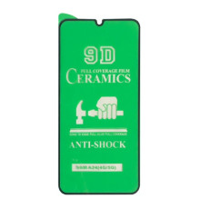 Захисне скло CERAMIC for Samsung A15/A25/M15 чорне тех пак mag-200000153526451027