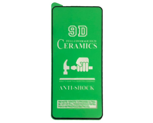 Захисне скло CERAMIC for Xiaomi Redmi Note 13 4G/ Redmi Note 13 Pro 5G чорне тех пак mag-2000001535325137867