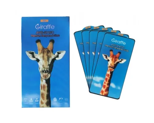 Giraffe Anti-static glass for Xiaomi Redmi 15 EU 4G (171mm) тех упаковка (5шт) mag-2000001629116146260