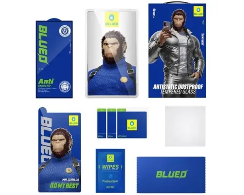Захисне скло BLUEO 2,5D Silk full cover glass HD for Samsung S26 Ultra чорне mag-6934663775385153983