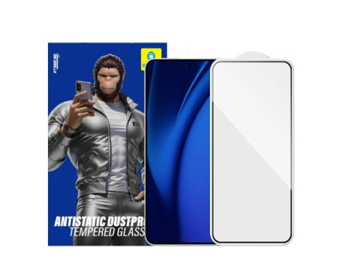 Захисне скло BLUEO 2,5D Silk full cover glass HD for Samsung S25+/S24+ чорне mag-6934663716661140731