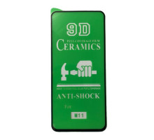 Захисне скло CERAMIC for Samsung A11 (A115)/M11(M115) чорне тех. пак. mag-200000119635921612