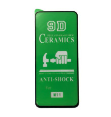 Захисне скло CERAMIC for Samsung A11 (A115)/M11(M115) чорне тех. пак. mag-200000119635921612