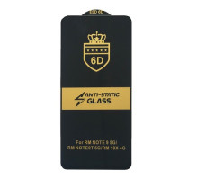 Захисне скло 6D Anti-static for Xiaomi Redmi Note 9 чорне тех. пак. mag-20000012507235962