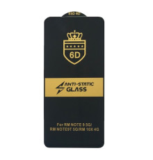 Захисне скло 6D Anti-static for Xiaomi Redmi Note 9 чорне тех. пак. mag-20000012507235962