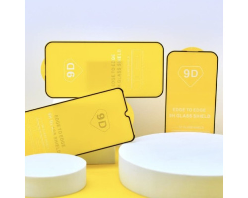 Захисне скло 9D Samsung A05/M05 чорне тех пак mag-2000001575291135676