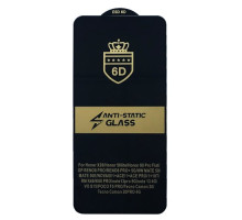 Захисне скло 6D Anti-static for Xiaomi Poco X6 5G чорне тех пак mag-200000155009058641