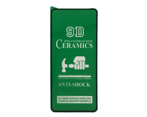 Захисне скло CERAMIC for Motorola G04/G04S/G22/G24 4G/G24 POWER/E14/E32 чорне тех. пак. mag-2000001557259137868