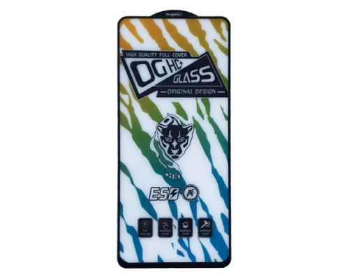 Захисне скло Full Glue for Infinix Hot 50 4G чорне тех.пак. mag-2000001563472138273