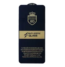 Захисне скло 6D Anti-static for OPPO A3/A3x чорне тех. пак. mag-2000001576939144354