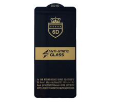 Захисне скло 6D Anti-static for OPPO A74 4G чорне тех. пак. mag-2000001577004143029