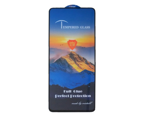 Захисне скло Full Glue for Xiaomi Redmi Note 9 чорне тех. пак. mag-20000011850949816