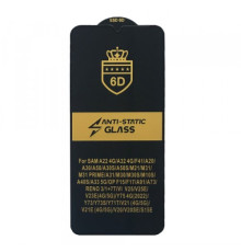 Захисне скло 6D Anti-static for Xiaomi Redmi Note 8T чорне тех. пак. mag-20000012507855967