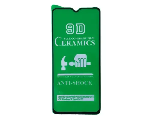 Захисне скло CERAMIC for Xiaomi Redmi 9T чорне тех. пак. mag-2000001384510153761