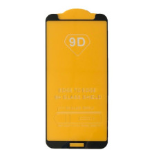 Захисне скло 9D Huawei P Smart чорне тех пак mag-2000001450475100077