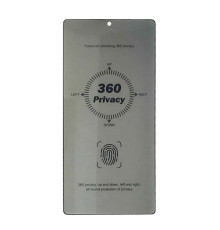 Захисне скло Privacy Anti-static 360° (finger print unlock) for Samsung S25 Ultra тех.пак. mag-2000001604656137891