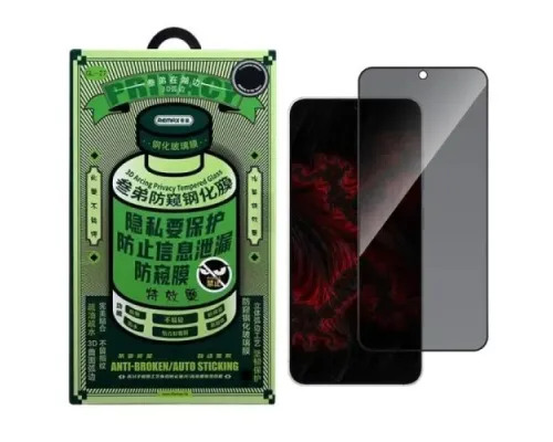 Захисне скло Remax Privacy 3D GL-27 for Samsung S24 Plus/S25 Plus чорне mag-6954851247678144206