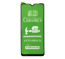 Захисне скло CERAMIC for Samsung A10s (A107) чорне тех. пак. mag-20000011710118820