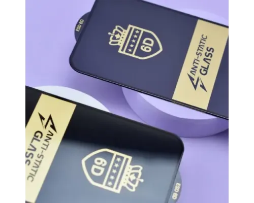Захисне скло 6D Anti-static for OPPO A52/A72 чорне тех. пак. mag-2000001576953146276