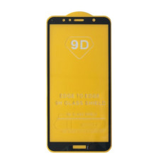 Захисне скло 9D Huawei Y6 2018 чорне тех пак mag-2000001450635103823