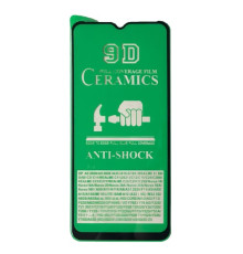 Захисне скло CERAMIC for Samsung A23 (A235) чорне тех. пак. mag-200000141376013251