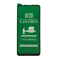 Захисне скло CERAMIC for Motorola E40 чорне тех. пак. mag-200000155722858928