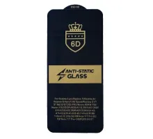 Захисне скло 6D Anti-static for Infinix Smart 8/Smart 8 Pro/ Smart 8 Plus чорне тех. пак. mag-2000001577097144356