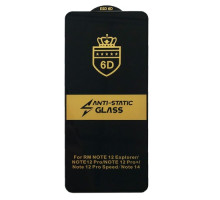 Захисне скло 6D Anti-static for Xiaomi Redmi Note 14 5G/Poco M7 Pro 5G тех пак mag-2000001590881137477