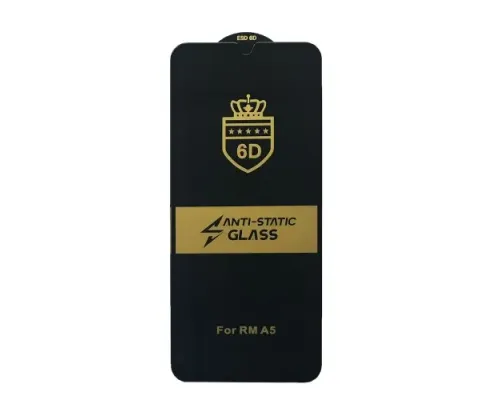 Захисне скло 6D Anti-static for Xiaomi Redmi A5 4G EU (173,3 мм) чорне тех пак mag-2000001629178145536