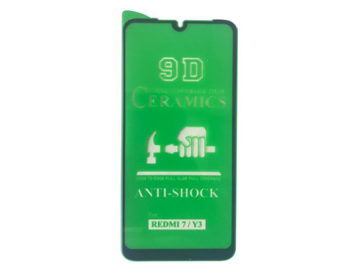 Захисне скло CERAMIC for Xiaomi Redmi 7 чорне тех. пак. mag-20000011711658823