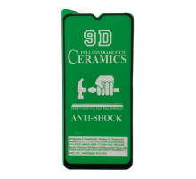 Захисне скло CERAMIC for Samsung A02/A02S/A03/A03S чорне тех. пак. mag-200000129605915919