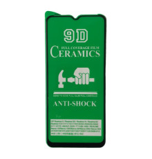 Захисне скло CERAMIC for Samsung A02/A02S/A03/A03S чорне тех. пак. mag-200000129605915919