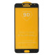 Захисне скло 9D Samsung J4 2018 чорне тех пак mag-200000145344532664
