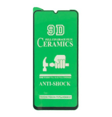 Захисне скло CERAMIC for Xiaomi Redmi 13C/Poco C65/Poco M6 5G чорне тех пак mag-200000153531851032