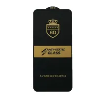 Захисне скло 6D Anti-static for Samsung S25 FE/ S24 FE/A36/A56 чорне тех упаковка mag-2000001635216147024