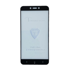 Захисне скло Full Glue for Xiaomi Redmi 4X чорне тех. пак. mag-200000095934429337