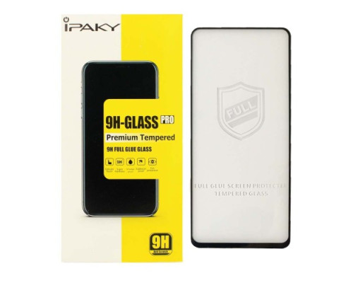 Захисне скло iPaky for Xiaomi Redmi Note 9S/Note 9 Pro/K30 чорне mag-20000011603367896