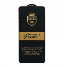 Захисне скло 6D Anti-static for Samsung A10 (A105) /M10 чорне тех. пак. mag-20000012504195920