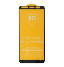 Захисне скло 9D Samsung A600 (A6 2018) чорне тех пак mag-2000001453124135667