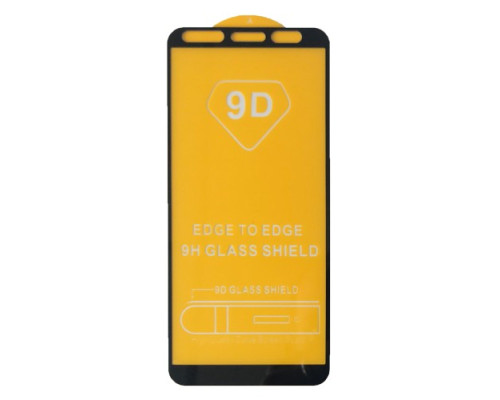 Захисне скло 9D Samsung A600 (A6 2018) чорне тех пак mag-2000001453124135667