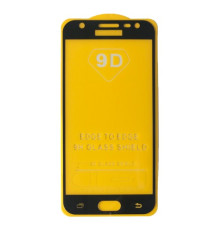 Захисне скло 9D Samsung J330 чорне тех пак mag-2000001453391138089