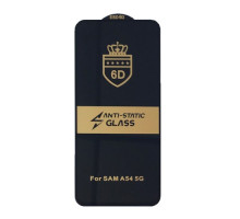 Захисне скло 6D Anti-static for Samsung A54 5G (A546) чорне тех пак mag-200000145424432750