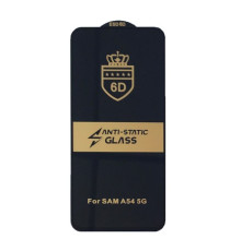 Захисне скло 6D Anti-static for Samsung A54 5G/ Samsung S23 FE чорне тех пак mag-200000145424432750