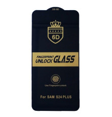 Захисне скло 6D Anti-static for Samsung S25 Plus/ S25 Edge чорне тех пак mag-2000001576847133583