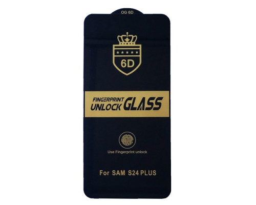 Захисне скло 6D Anti-static for Samsung S25 Plus/ S25 Edge чорне тех пак mag-2000001576847133583