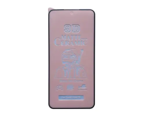 Захисне скло Ceramic MATTE for Samsung A36/A56/S24 FE чорне тех пак mag-2000001640357146878
