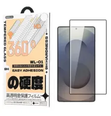 Захисне скло Remax WL-01 Future Ultra-soft Series HD for Samsung S26 Ultra чорне mag-6954851227915153258